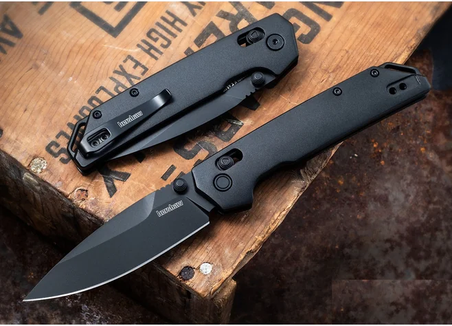 Ніж Kershaw Iridium Black Фото 2